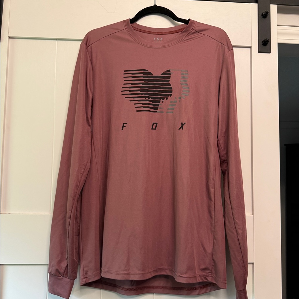 Fox Long Sleeve Performance Tee - Dusty Rose MTB